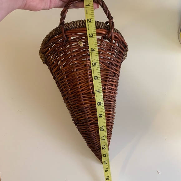 Woven Cornucopia Wall Hanging - Picture 4 of 5